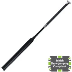 2022 Woof Wear Pro Showjumping Bat WH0008 - Black / Silver Colour Black/Silver