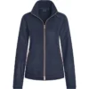 2023 HV Polo Womens Sarah Fleece Jacket 409093502 - Navy
