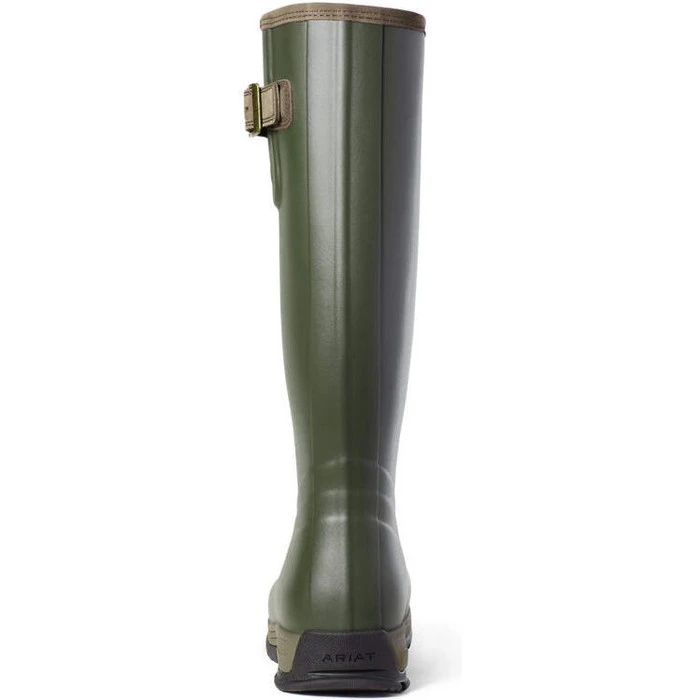 Ariat Mens Burford Insulated Wellington Boot - Olive Green 10035810 5 Ariat Mens Burford Insulated Wellington Boot - Olive Green 10035810 - Image 5