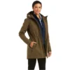 2022 Ariat Womens Argentium Insulator Parka Jacket 10041230 - Earth Colour Earth