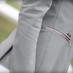 2022 Pikeur Womens Paulin Show Jacket 151200410 - Grey Colour Grey -Ariat Shop 1192 pik paulin show jacket gry3.700x700