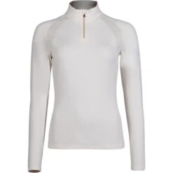 2022 HKM Womens Basel Functional Basic Base Layer 13442 - Cotton White Colour Cotton White