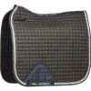 2022 Weatherbeeta Prime Bling Dressage Saddle Pad 1002755004 - Black Colour Black