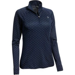 2023 Ariat Womens Sunstopper 2.0 1/4 Zip Base Layer Top 10030429 - Navy Dot Colour Navy Dot -Ariat Shop 1597 202220Ariat20Womens20Sunstopper202.0201420Zip20Base20Layer20Top201003935320 20Navy20Dot20Main201.700x700