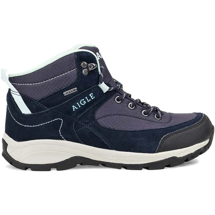 2021 Aigle Womens Vedur Waterproof Mid MTD Boots T1946 - Marine / Wave 2 2021 Aigle Womens Vedur Waterproof Mid MTD Boots T1946 - Marine / Wave - Image 2