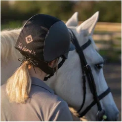2022 Charles Owen Esme MS1 Pro Helmet & Headband ESMEMS1P - Grey / Rose Gold Silk -Ariat Shop 202120Charles20Owen20Esme20MS120Pro20Helmet20ESMEMS1P20 20Grey20Rose20Gold20Silk20lifestyle.700x700