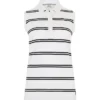 2021 Dubarry Womens Mohill Sleeveless Polo T-shirt 4017 - White