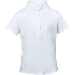 2022 Dublin Womens Ria Short Sleeve Competition Shirt 100306101 - White Colour White