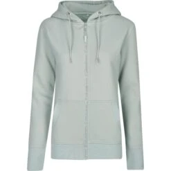 2021 Eskadron Womens Zaza Full Zip Hoodie 821086 - Sea Salt