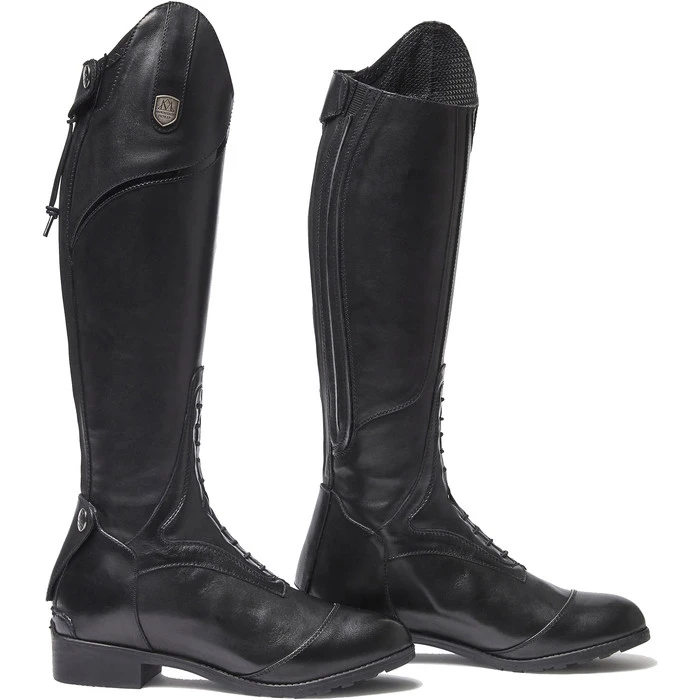 Mountain Horse Sovereign Young High Rider Boots - Black 1 Mountain Horse Sovereign Young High Rider Boots - Black