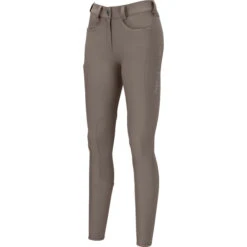 2021 Pikeur Womens Nia Selection Grip Breeches 1432 - Taupe Colour Taupe
