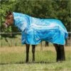 WeatherBeeta ComFiTec Plus Dynamic II Medium Combo Neck Rug - Blue Swirl Colour Blue Swirl