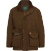 2023 Alan Paine Mens Combrook Tweed Shooting Field Coat COMGFIE - Acorn Colour Acorn
