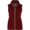 2022 Alan Paine Womens Aylsham Fleece Gilet AYLLWCT - Bloodstone