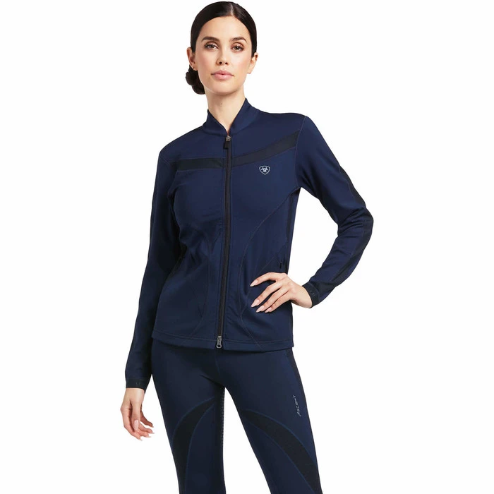 2022 Ariat Womens Ascent Full Zip 10039436 - Navy 1 2022 Ariat Womens Ascent Full Zip 10039436 - Navy