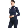 Ariat Womens Sunstopper 2.0 1/4 Zip Baselayer 10030429 - Team Colour Team