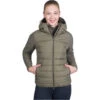 2022 HKM Womens Hybrid Jacket 13589 - Olive Green