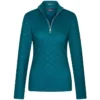 2022 HV Polo Womens Welmoed Luxury Long Sleeve Top 403093454 - Deep Sea Blue Colour Deep Sea Blue