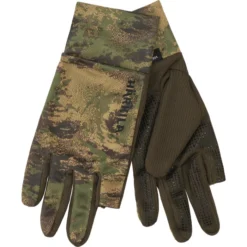 2022 Harkila Deer Stalker Camo Mesh Gloves 1901103 - AXIS MSP / Forest Green