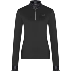 2022 Imperial Riding Womens IRH Anna Long Sleeve Top KL35322004 - Black