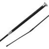 2022 Woof Wear Harmony Dressage Whip WH0003 - Black / Silver