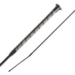 2022 Woof Wear Stealth Dressage Whip WH0014 - Grey / Black Colour Black/Grey