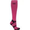 2022 Woof Wear Winter Riding Sock WW0015 - Pink / Navy Colour Navy/Pink