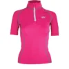 2022 Woof Wear Womens Short Sleeve Performance Riding Shirt WA0006 - Berry Colour Berry