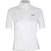 2022 Woof Wear Womens Short Sleeve Performance Riding Shirt WA0006 - White Colour White