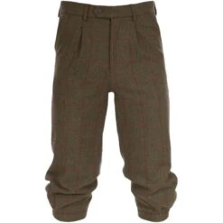 2023 Alan Paine Mens Combrook Tweed Shooting Breeks COMGBRK - Sage Colour Sage