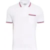 2023 Alan Paine Mens Shoreham Pique Polo Shirt LS1801 - White Colour White