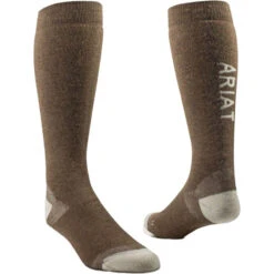 2023 Ariat Country Performance Merino Socks 10047279 - Earth