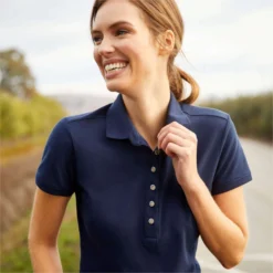 2023 Ariat Womens Prix 2.0 Short Sleeve Polo 10030467 - Navy Colour Navy -Ariat Shop 202320Ariat20Womens20Prix202.020Short20Sleeve20Polo201003046720 20Navy20Lifestyle202.700x700
