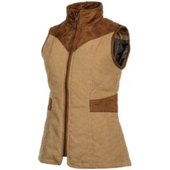2023 Baleno Womens Maree Gilet 958BB8L0 - Camel
