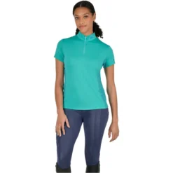 2023 Dublin Womens Airflow Short Sleeve Top 1004081081 - Jade Colour Jade
