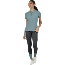 2023 Dublin Womens Curve Lauren Short Sleeve Polo Shirt 101850 - Sage