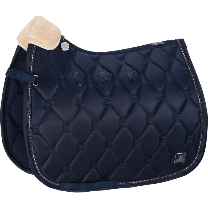 2023 Eskadron Glossy Crystal Saddle Cloth 218131 445 - Navy Colour Navy 1 2023 Eskadron Glossy Crystal Saddle Cloth 218131 445 - Navy Colour Navy