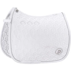 2023 Eskadron Highgloss Peacock Saddle Cloth 214731 544 - White Colour White