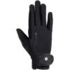 2023 HKM Womens Ruby Riding Gloves 14321 - Black
