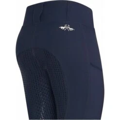 2023 HV Polo Womens Classic Full Grip Riding Tights 201093506 - Navy Colour Navy -Ariat Shop 202320HV20Polo20Womens20Classic20Full20Grip20Riding20Tights2020109350620 20Navy20Close20Up.700x700