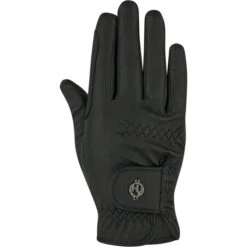2023 HV Polo Womens Greta Gloves 207093404 - Black Colour Black -Ariat Shop 202320HV20Polo20Womens20Greta20Gloves2020709340420 20Black20front.700x700