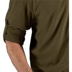 2023 Harkila Mens Trail Long Sleeve Shirt 140112229 - Willow Green -Ariat Shop 202320Harkila20Mens20Trail20Long20Sleeve20Shirt2014011222920 20Willow20Green20Close20Up203.700x700