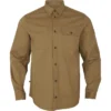 2023 Harkila Mens Trym Skjorte Long Sleeve Shirt 140113653 - Antique Sand