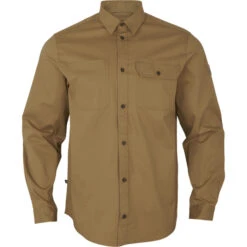 2023 Harkila Mens Trym Skjorte Long Sleeve Shirt 140113653 - Antique Sand