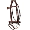 2023 Henry James Saddlery Dressage Bridle HJ-BR-03 - Havana Brown Colour Havana Brown
