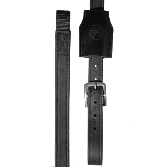 2023 Henry James Saddlery Mono Dressage Stirrup Leathers SL-3HJ - Black 1 2023 Henry James Saddlery Mono Dressage Stirrup Leathers SL-3HJ - Black