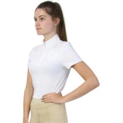 2023 Hy Equestrian Junior Scarlet Show Shirt 3160 - White