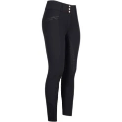 2023 Imperial Riding Womens Diva Capone Full Grip Riding Breeches KL4123003 - Black / Rose Gold Colour Black/Rose Gold