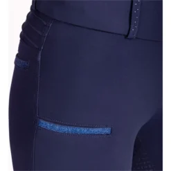 2023 Imperial Riding Womens Shiny Sparks Full Grip Riding Tights KL44322008 - Navy Colour Navy -Ariat Shop 202320Imperial20Riding20Womens20Shiny20Sparks20Full20Grip20Riding20Tights20KL4432200820 20Navy20Close20Up203.700x700