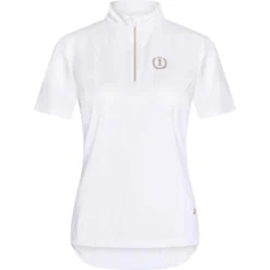 2023 Imperial Riding Womens Speedy Tech Top KL35123009 - White Colour White